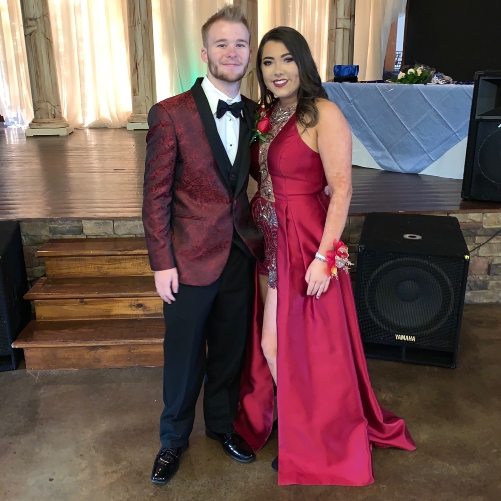 Rachael Allan two-piece prom dress❣️